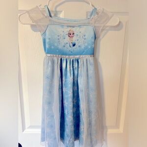 Girls 4T, pajama dress, Disney Frozen.